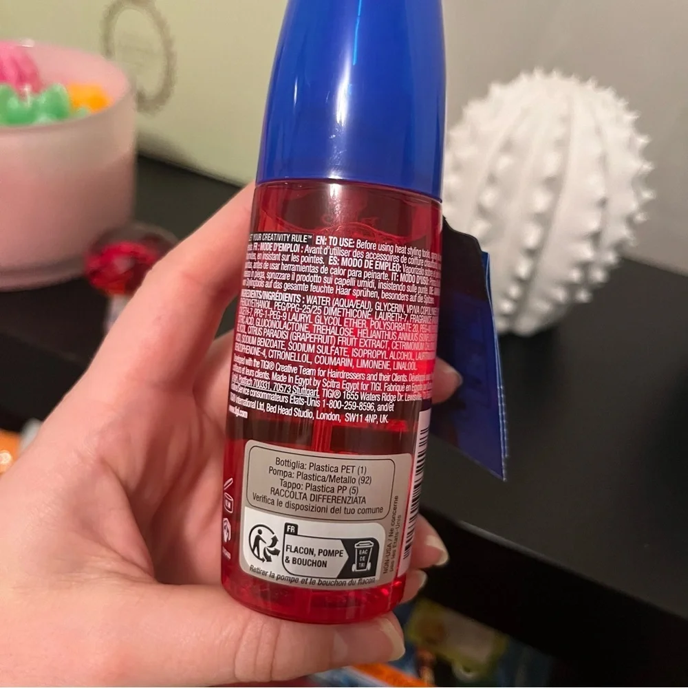 Bed Head TIGI Some Like It Hot Heat Protectant Spray Full Size 3.38 Oz NWT